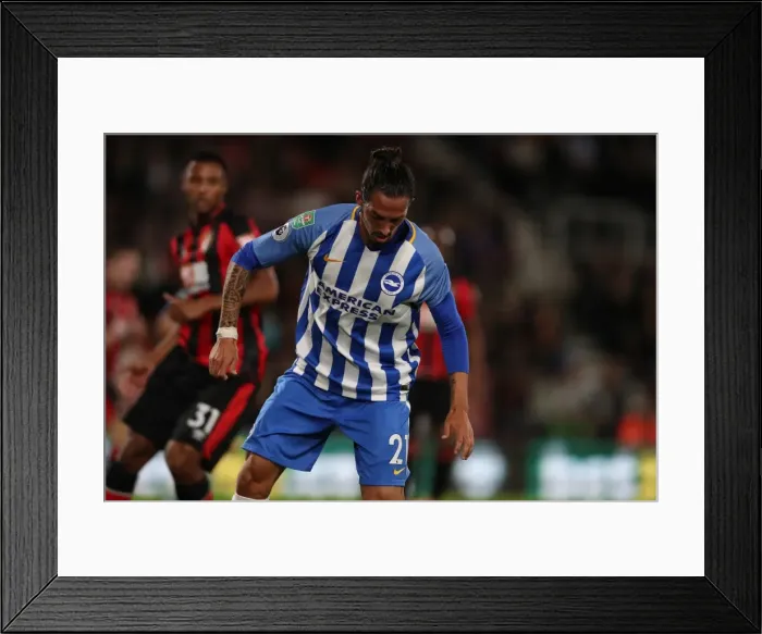 Framed Print : 19SEP17: EFL Cup Showdown - Bournemouth vs. Brighton and Hove Albion at Vitality Stadium Framed Print : 19SEP17: EFL Cup Showdown - Bournemouth vs. Brighton and Hove Albion at Vitality Stadium