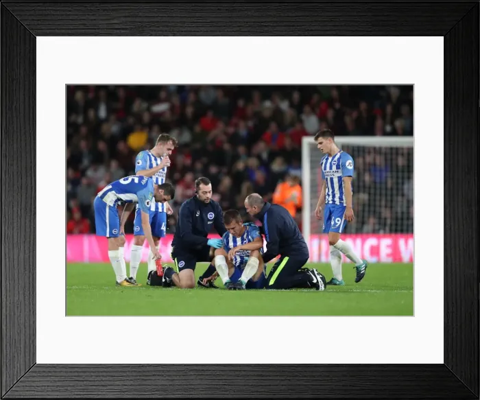Framed Print : Bournemouth vs. Brighton and Hove Albion: EFL Cup Showdown at Vitality Stadium (19SEP17) Framed Print : Bournemouth vs. Brighton and Hove Albion: EFL Cup Showdown at Vitality Stadium (19SEP17)
