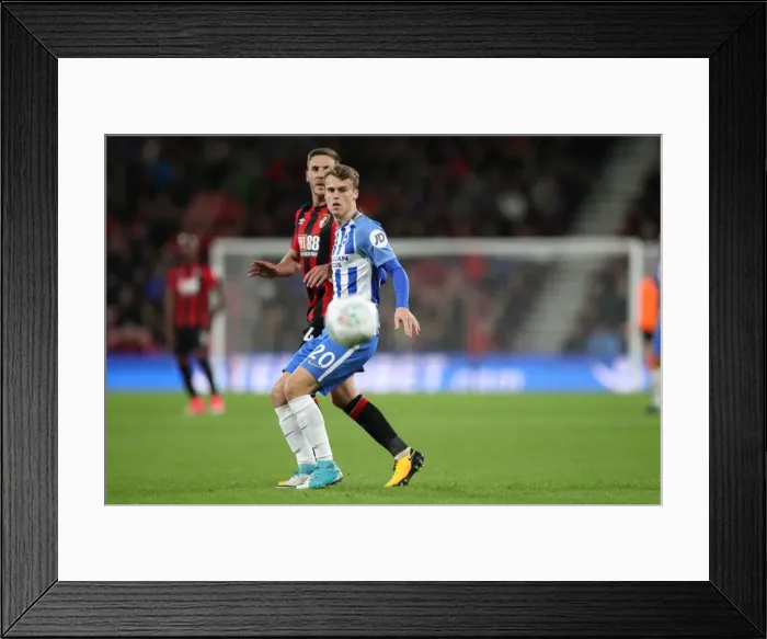 Framed Print : Bournemouth vs. Brighton and Hove Albion: EFL Cup Showdown at Vitality Stadium (19SEP17)