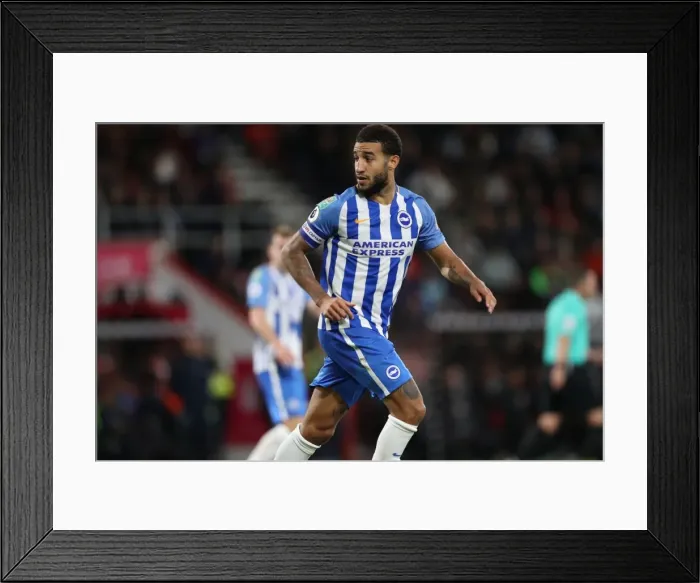 Framed Print : Bournemouth vs. Brighton and Hove Albion: EFL Cup Showdown at Vitality Stadium (19SEP17)