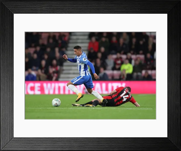 Framed Print : Bournemouth vs. Brighton and Hove Albion: EFL Cup Showdown at Vitality Stadium (19SEP17) Framed Print : Bournemouth vs. Brighton and Hove Albion: EFL Cup Showdown at Vitality Stadium (19SEP17)