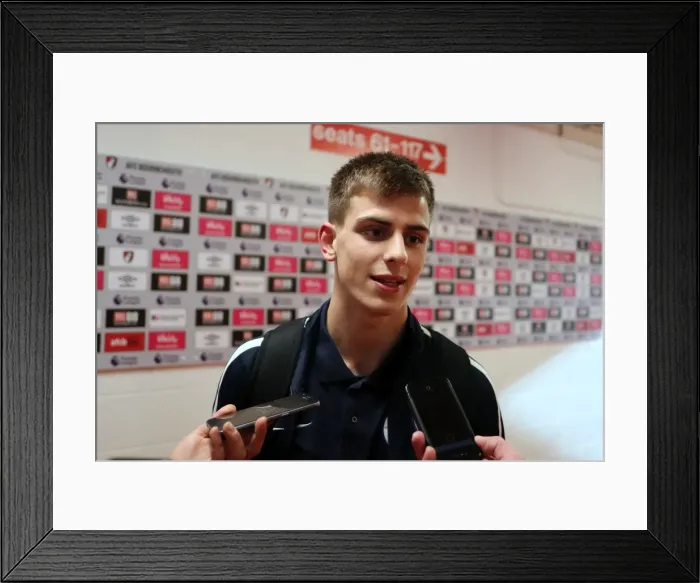 Framed Print : Post-Match Interviews: Bournemouth vs. Brighton and Hove Albion in the EFL Cup (19SEP17) Framed Print : Post-Match Interviews: Bournemouth vs. Brighton and Hove Albion in the EFL Cup (19SEP17)