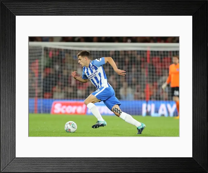 Framed Print : Jayson Molumby in Action: Brighton Midfielder Shines in EFL Cup Clash Against Bournemouth Framed Print : Jayson Molumby in Action: Brighton Midfielder Shines in EFL Cup Clash Against Bournemouth