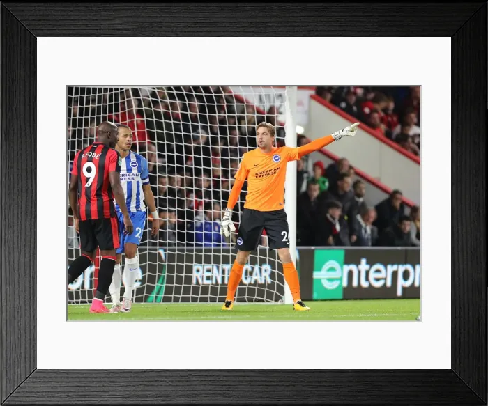 Framed Print : Tim Krul's Spectacular Saves: Brighton and Hove Albion vs. Bournemouth in EFL Cup (19SEP17) Framed Print : Tim Krul's Spectacular Saves: Brighton and Hove Albion vs. Bournemouth in EFL Cup (19SEP17)