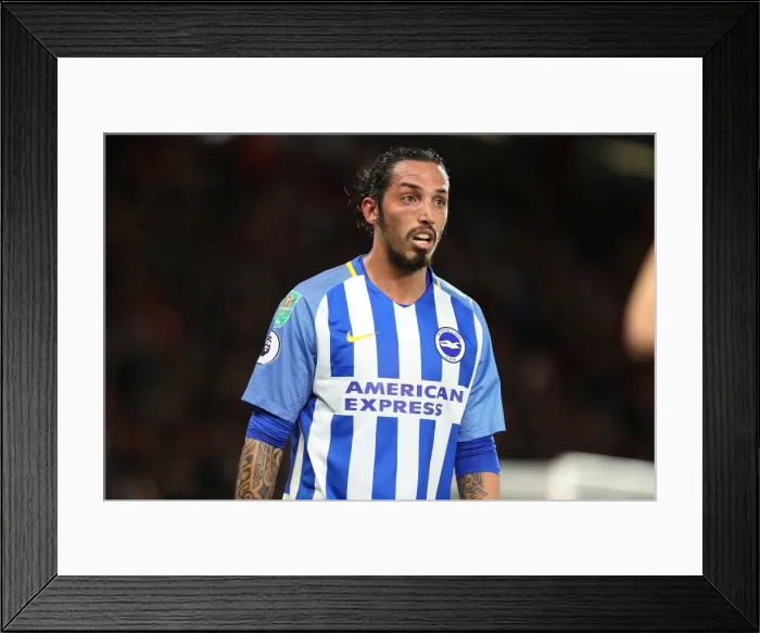 Framed Print : Schelotto Defends: Bournemouth vs. Brighton and Hove Albion in EFL Cup (19SEP17) Framed Print : Schelotto Defends: Bournemouth vs. Brighton and Hove Albion in EFL Cup (19SEP17)