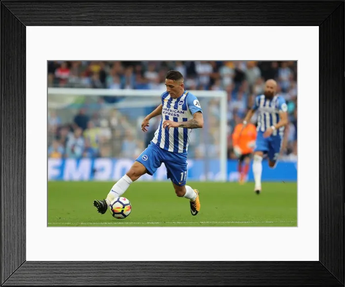 Framed Print : Anthony Knockaert in Action: Brighton and Hove Albion vs. Newcastle United, Premier League (September 2017) Framed Print : Anthony Knockaert in Action: Brighton and Hove Albion vs. Newcastle United, Premier League (September 2017)