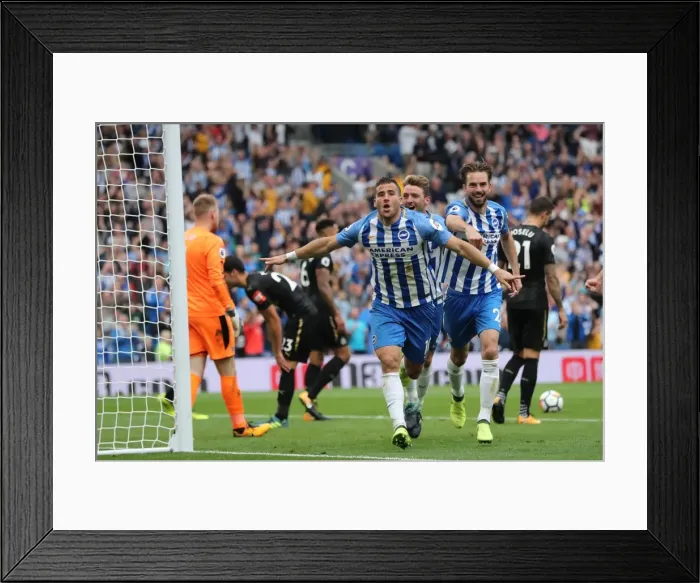 Framed Print : Brighton and Hove Albion vs. Newcastle United: Premier League Showdown at American Express Community Stadium (September 2017) Framed Print : Brighton and Hove Albion vs. Newcastle United: Premier League Showdown at American Express Community Stadium (September 2017)