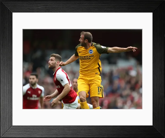 Framed Print : Premier League Showdown: Arsenal vs. Brighton and Hove Albion at Emirates Stadium (1st October 2017) Framed Print : Premier League Showdown: Arsenal vs. Brighton and Hove Albion at Emirates Stadium (1st October 2017)