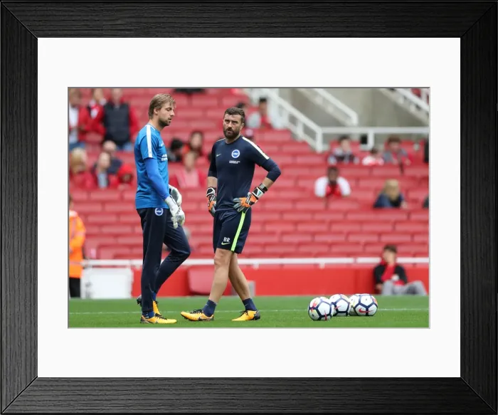 Framed Print : Premier League Showdown: Arsenal vs. Brighton and Hove Albion at Emirates Stadium (1st October 2017) Framed Print : Premier League Showdown: Arsenal vs. Brighton and Hove Albion at Emirates Stadium (1st October 2017)