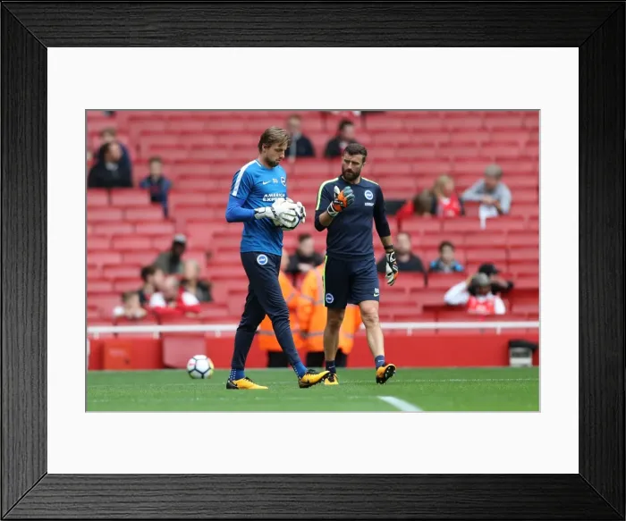 Framed Print : Premier League Showdown: Arsenal vs. Brighton and Hove Albion at Emirates Stadium (1st October 2017) Framed Print : Premier League Showdown: Arsenal vs. Brighton and Hove Albion at Emirates Stadium (1st October 2017)