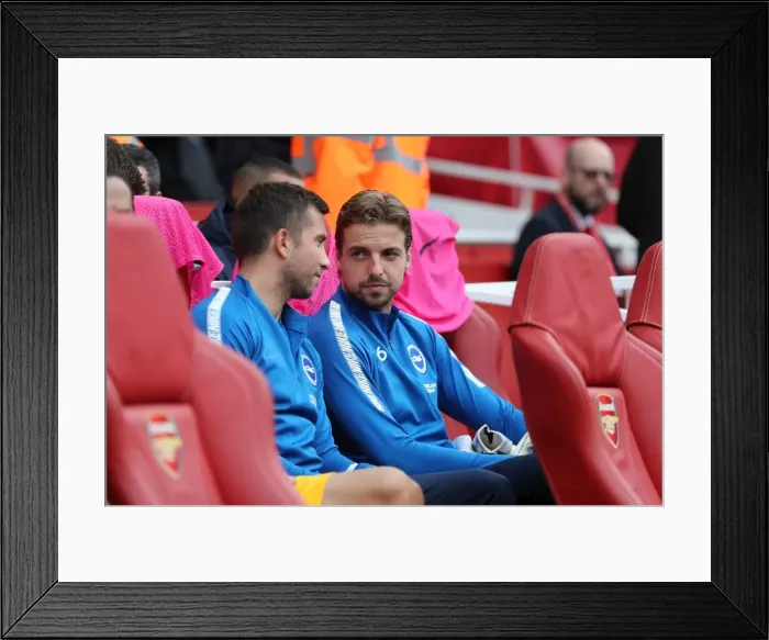 Framed Print : Premier League Showdown: Arsenal vs. Brighton & Hove Albion at Emirates Stadium (1st October 2017) Framed Print : Premier League Showdown: Arsenal vs. Brighton & Hove Albion at Emirates Stadium (1st October 2017)