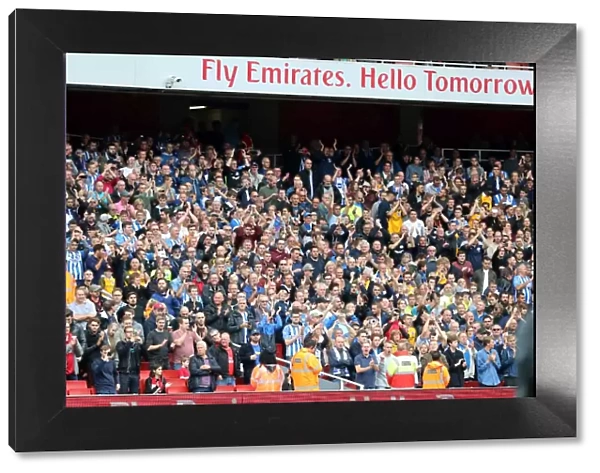 Intense Moment at the Emirates: Arsenal vs. Brighton and Hove Albion (01OCT17)