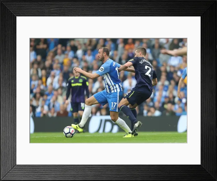 Framed Print : Murray vs Schneiderlin: Intense Moment from Brighton & Hove Albion vs Everton (15OCT17) Framed Print : Murray vs Schneiderlin: Intense Moment from Brighton & Hove Albion vs Everton (15OCT17)