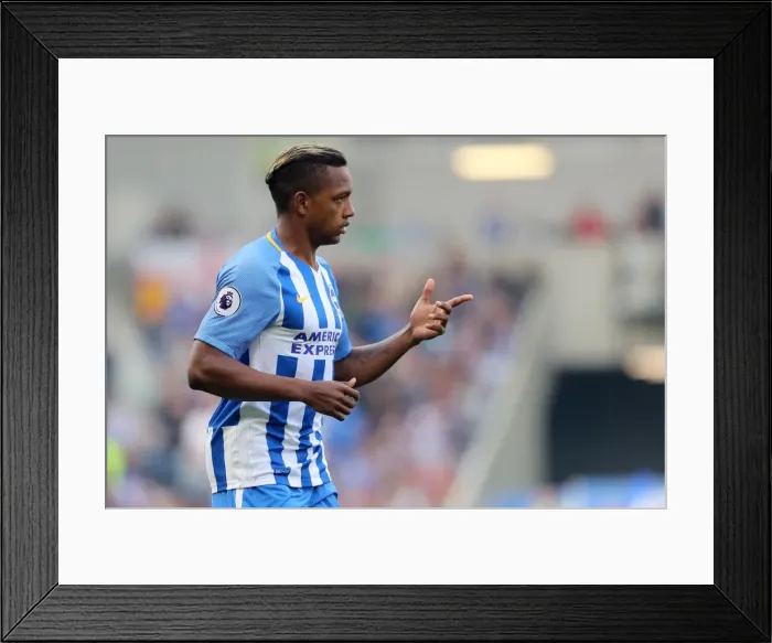Framed Print : Jose Izquierdo in Action: Brighton and Hove Albion vs Everton, Premier League (15OCT17) Framed Print : Jose Izquierdo in Action: Brighton and Hove Albion vs Everton, Premier League (15OCT17)