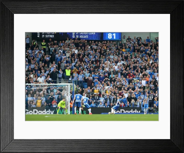 Framed Print : Anthony Knockaert Scores the First Goal: Brighton and Hove Albion vs. Everton, Premier League (12Aug17) Framed Print : Anthony Knockaert Scores the First Goal: Brighton and Hove Albion vs. Everton, Premier League (12Aug17)