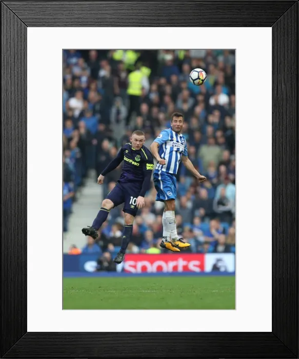 Framed Print : Brighton and Hove Albion vs. Everton: Premier League Showdown at American Express Community Stadium (15OCT17) Framed Print : Brighton and Hove Albion vs. Everton: Premier League Showdown at American Express Community Stadium (15OCT17)