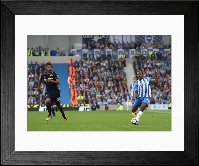 Framed Print : Brighton and Hove Albion vs. Everton: Premier League Showdown at American Express Community Stadium (15OCT17) Framed Print : Brighton and Hove Albion vs. Everton: Premier League Showdown at American Express Community Stadium (15OCT17)
