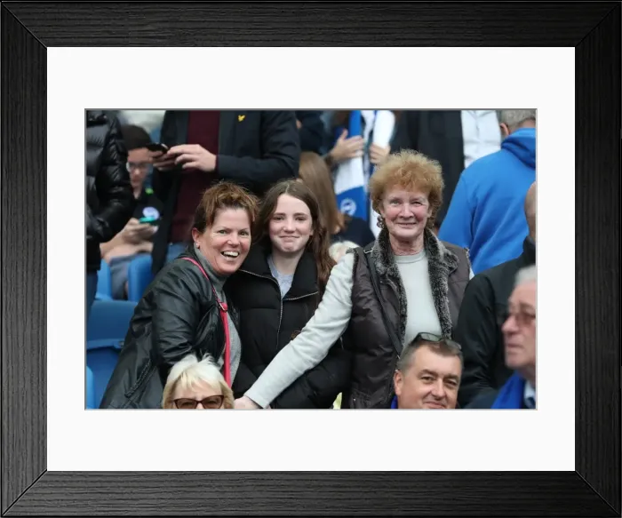 Framed Print : Brighton and Hove Albion vs. Everton: Premier League Showdown at American Express Community Stadium (15OCT17)