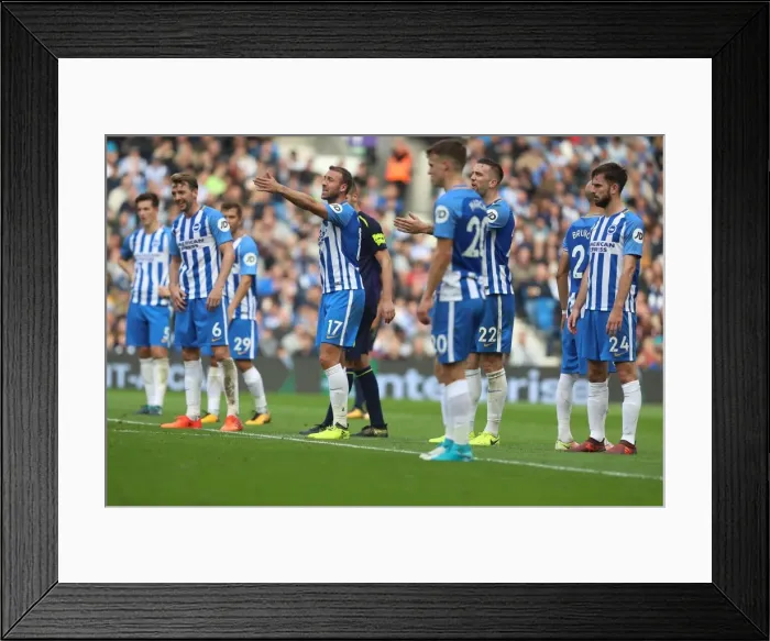 Framed Print : Brighton and Hove Albion vs. Everton: Premier League Showdown at American Express Community Stadium (15OCT17) Framed Print : Brighton and Hove Albion vs. Everton: Premier League Showdown at American Express Community Stadium (15OCT17)