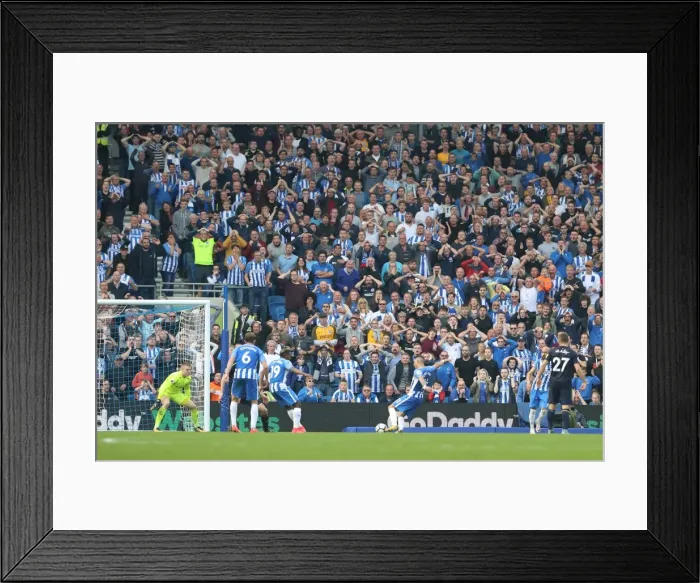 Framed Print : Brighton and Hove Albion vs. Everton: Premier League Showdown at American Express Community Stadium (15OCT17) Framed Print : Brighton and Hove Albion vs. Everton: Premier League Showdown at American Express Community Stadium (15OCT17)