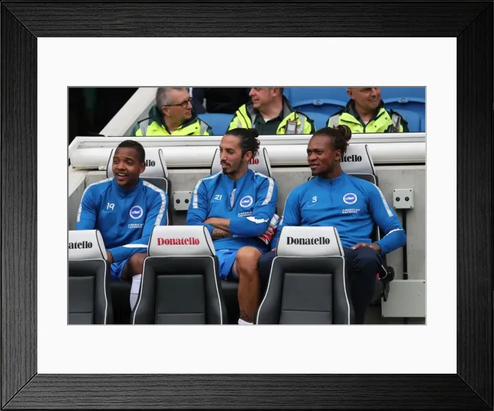 Framed Print : Brighton and Hove Albion vs. Everton: Premier League Showdown at American Express Community Stadium (15OCT17) Framed Print : Brighton and Hove Albion vs. Everton: Premier League Showdown at American Express Community Stadium (15OCT17)