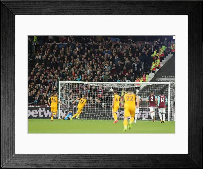 Framed Print : Glenn Murray Scores Penalty: Brighton Leads 3-0 against West Ham United (Premier League 20OCT17) Framed Print : Glenn Murray Scores Penalty: Brighton Leads 3-0 against West Ham United (Premier League 20OCT17)