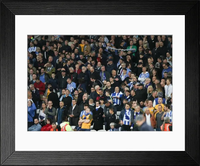 Framed Print : Premier League Showdown: West Ham United vs. Brighton and Hove Albion (20th October 2017, London Stadium) Framed Print : Premier League Showdown: West Ham United vs. Brighton and Hove Albion (20th October 2017, London Stadium)