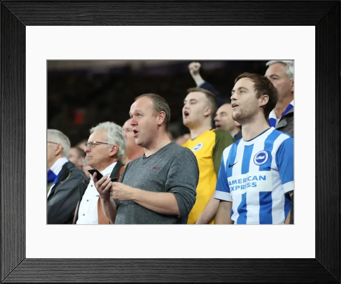 Framed Print : Clash at the London Stadium: West Ham United vs. Brighton and Hove Albion, Premier League 2017 Framed Print : Clash at the London Stadium: West Ham United vs. Brighton and Hove Albion, Premier League 2017