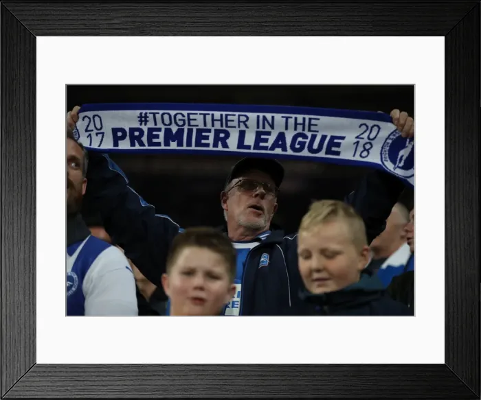 Framed Print : Premier League Showdown: West Ham United vs. Brighton and Hove Albion (20th October 2017, London Stadium) Framed Print : Premier League Showdown: West Ham United vs. Brighton and Hove Albion (20th October 2017, London Stadium)