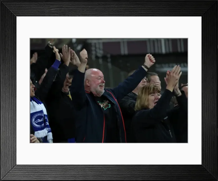 Framed Print : Premier League Showdown: Brighton and Hove Albion vs. West Ham United at London Stadium (20Oct17) Framed Print : Premier League Showdown: Brighton and Hove Albion vs. West Ham United at London Stadium (20Oct17)