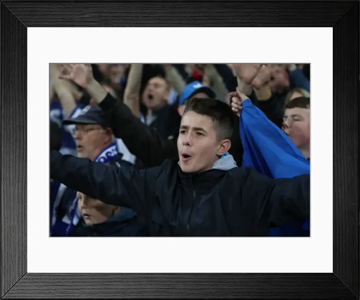 Framed Print : Premier League Showdown: West Ham United vs. Brighton and Hove Albion (20th October 2017, London Stadium)