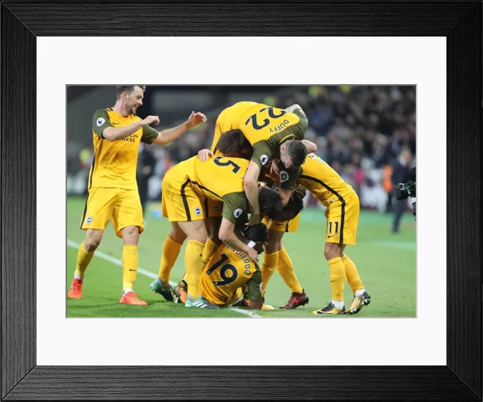Framed Print : Jose Izquierdo's Stunner: Brighton Takes 2-0 Lead over West Ham United (Premier League, 20th October 2017) Framed Print : Jose Izquierdo's Stunner: Brighton Takes 2-0 Lead over West Ham United (Premier League, 20th October 2017)