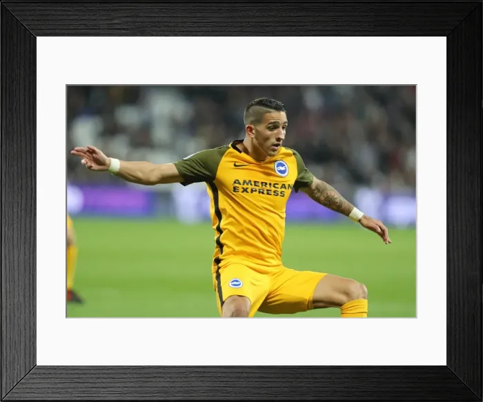 Framed Print : Anthony Knockaert Faces Off Against West Ham United in Intense Premier League Clash (20OCT17) Framed Print : Anthony Knockaert Faces Off Against West Ham United in Intense Premier League Clash (20OCT17)