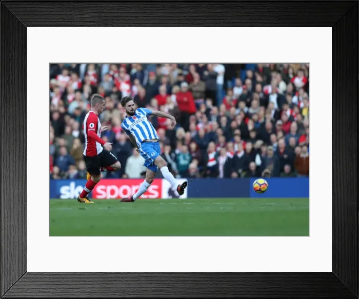 Framed Print : Premier League Showdown: Brighton & Hove Albion vs. Southampton (29OCT17) - American Express Community Stadium Framed Print : Premier League Showdown: Brighton & Hove Albion vs. Southampton (29OCT17) - American Express Community Stadium