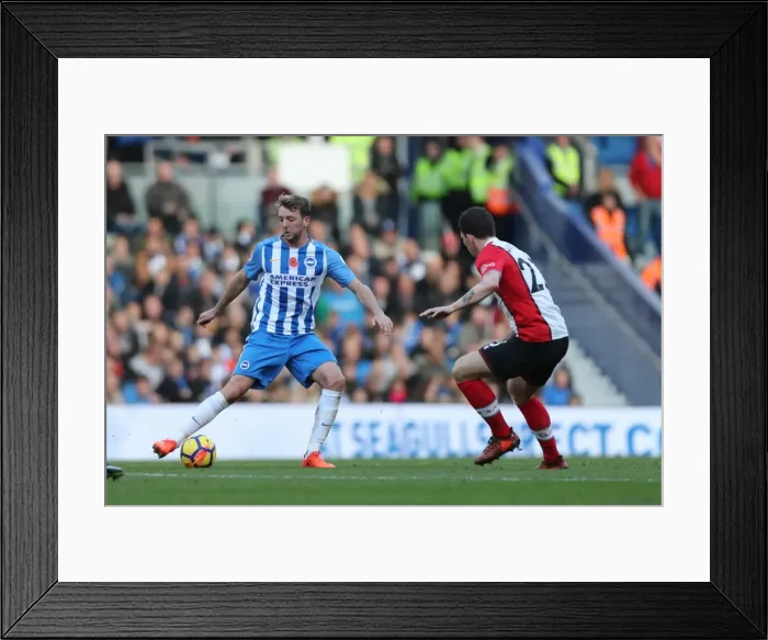 Framed Print : Brighton and Hove Albion vs Southampton: A Premier League Showdown at American Express Community Stadium (29OCT17) Framed Print : Brighton and Hove Albion vs Southampton: A Premier League Showdown at American Express Community Stadium (29OCT17)