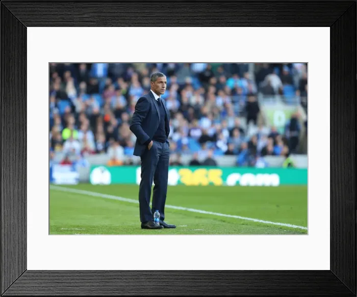 Framed Print : Brighton and Hove Albion vs. Southampton: A Premier League Showdown at American Express Community Stadium (29OCT17)