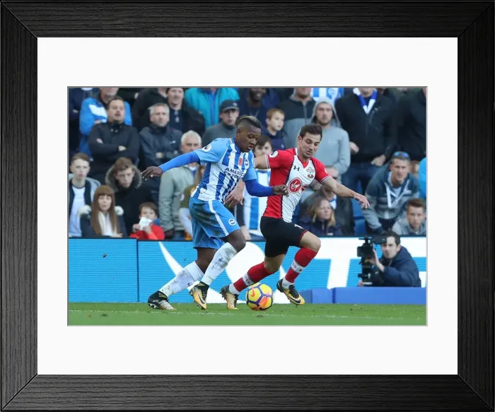 Framed Print : Brighton and Hove Albion vs. Southampton: A Premier League Showdown at American Express Community Stadium (29OCT17) Framed Print : Brighton and Hove Albion vs. Southampton: A Premier League Showdown at American Express Community Stadium (29OCT17)
