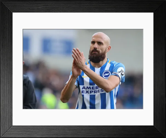 Framed Print : Brighton and Hove Albion vs. Southampton: A Premier League Battle at American Express Community Stadium (29OCT17)