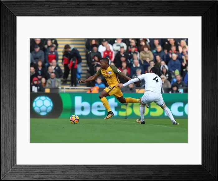 Framed Print : November Showdown: Swansea City vs. Brighton and Hove Albion - Premier League Rivalry (4NOV17) Framed Print : November Showdown: Swansea City vs. Brighton and Hove Albion - Premier League Rivalry (4NOV17)