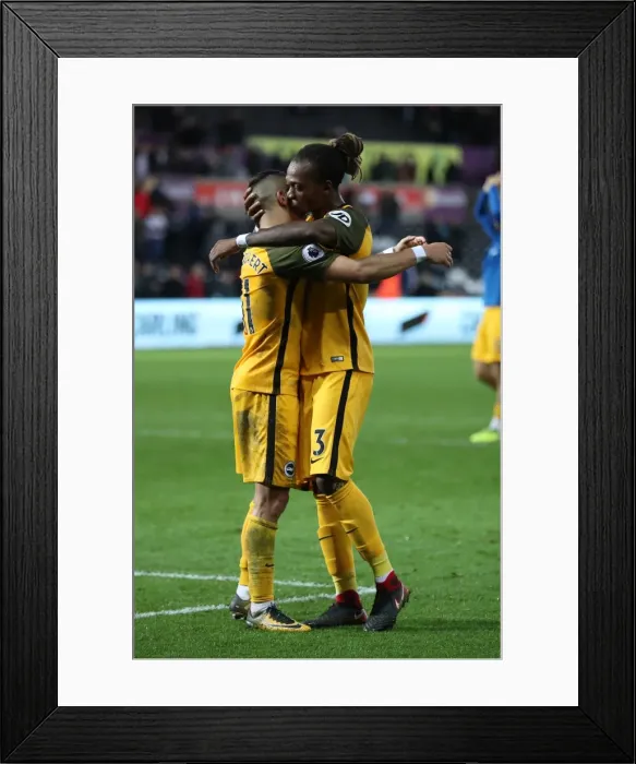 Framed Print : November Showdown: Premier League Clash between Swansea City and Brighton & Hove Albion (4NOV17) Framed Print : November Showdown: Premier League Clash between Swansea City and Brighton & Hove Albion (4NOV17)