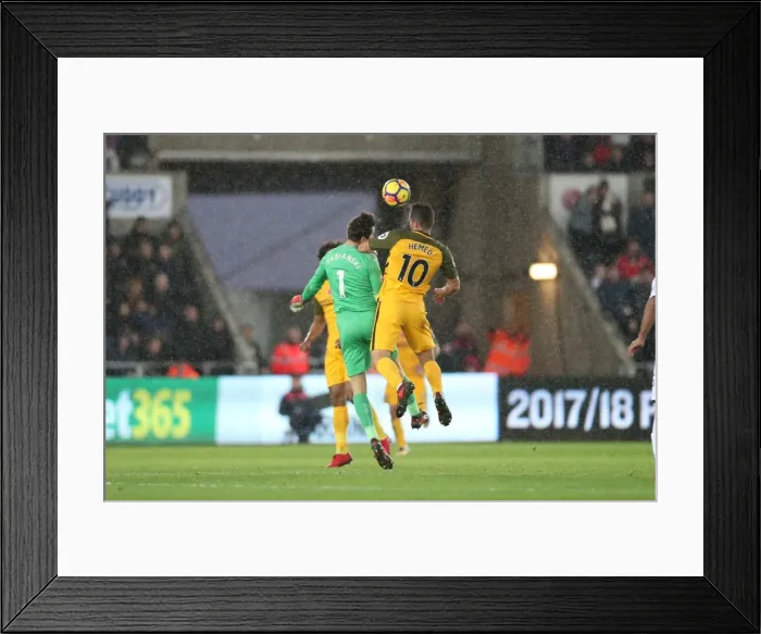 Framed Print : November Showdown: Premier League Clash Between Swansea City and Brighton & Hove Albion (4NOV17) Framed Print : November Showdown: Premier League Clash Between Swansea City and Brighton & Hove Albion (4NOV17)