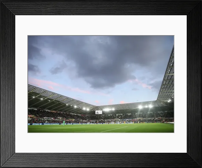 Framed Print : Premier League Showdown: Swansea City vs. Brighton and Hove Albion at Liberty Stadium (Nov. 4, 2017) Framed Print : Premier League Showdown: Swansea City vs. Brighton and Hove Albion at Liberty Stadium (Nov. 4, 2017)