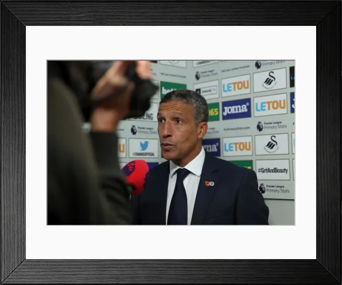 Framed Print : Premier League Showdown: Swansea City vs. Brighton and Hove Albion at Liberty Stadium (Nov. 4, 2017) Framed Print : Premier League Showdown: Swansea City vs. Brighton and Hove Albion at Liberty Stadium (Nov. 4, 2017)