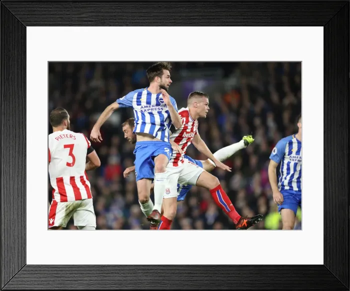 Framed Print : Brighton and Hove Albion vs Stoke City: Premier League Showdown at American Express Community Stadium (November 2017) Framed Print : Brighton and Hove Albion vs Stoke City: Premier League Showdown at American Express Community Stadium (November 2017)