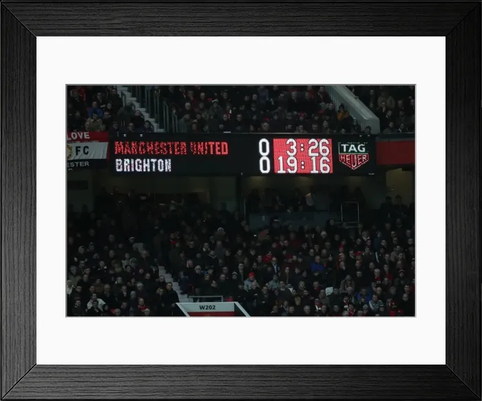 Framed Print : Brighton & Hove Albion vs Manchester United - November 25, 2017 Framed Print : Brighton & Hove Albion vs Manchester United - November 25, 2017