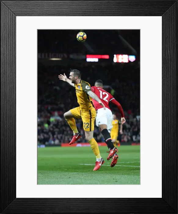 Framed Print : Premier League Showdown: Manchester United vs. Brighton and Hove Albion at Old Trafford (25NOV17) Framed Print : Premier League Showdown: Manchester United vs. Brighton and Hove Albion at Old Trafford (25NOV17)