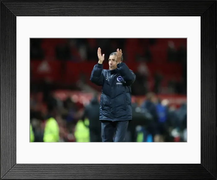 Framed Print : Premier League Showdown: Manchester United vs. Brighton and Hove Albion (25NOV17) Framed Print : Premier League Showdown: Manchester United vs. Brighton and Hove Albion (25NOV17)