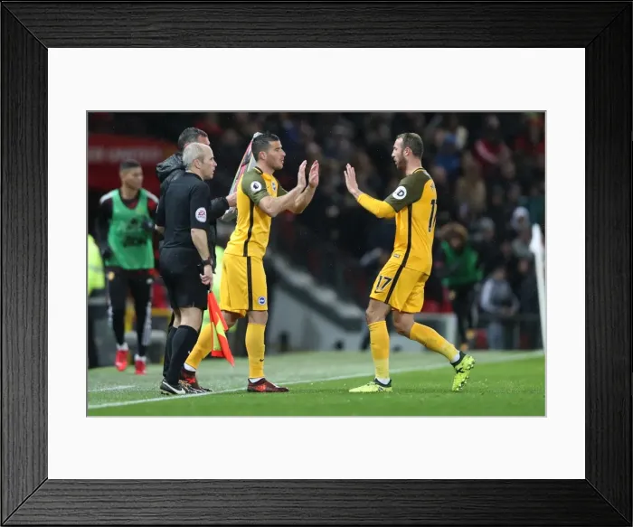 Framed Print : Premier League Showdown: Manchester United vs. Brighton and Hove Albion at Old Trafford (25NOV17) Framed Print : Premier League Showdown: Manchester United vs. Brighton and Hove Albion at Old Trafford (25NOV17)