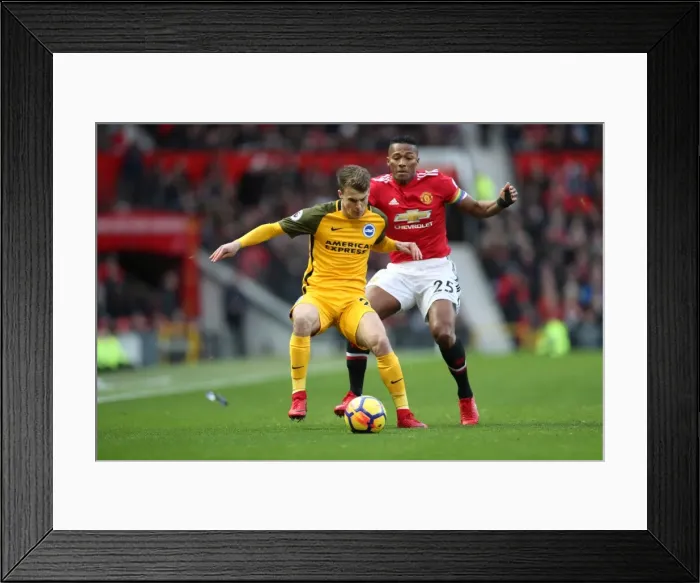 Framed Print : Premier League Showdown: Manchester United vs. Brighton and Hove Albion at Old Trafford (25NOV17) Framed Print : Premier League Showdown: Manchester United vs. Brighton and Hove Albion at Old Trafford (25NOV17)