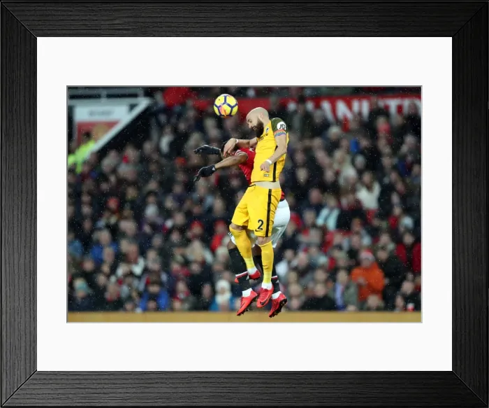 Framed Print : Premier League Showdown: Manchester United vs. Brighton and Hove Albion at Old Trafford (25NOV17) Framed Print : Premier League Showdown: Manchester United vs. Brighton and Hove Albion at Old Trafford (25NOV17)